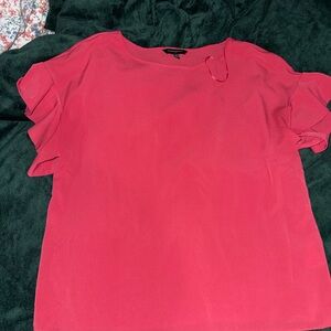 Banana Republic Vibrant Red Blouse